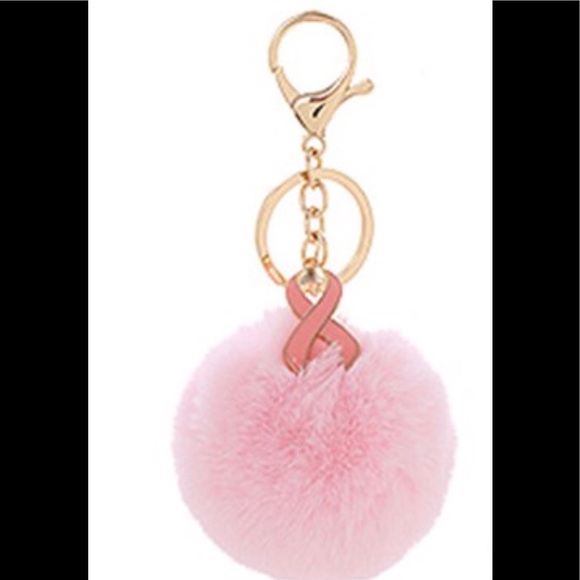 πBreast cancer ribbon key ring π - Picture 3 of 3